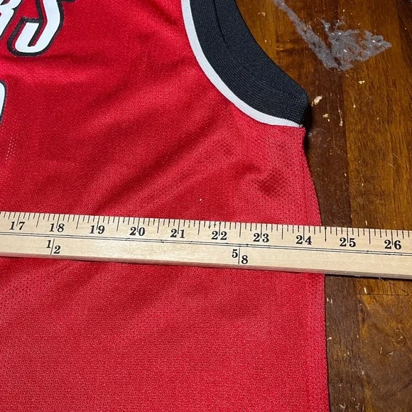 Adidas Portland Trailblazers Red and Black Jersey - Picture 2 of 7
